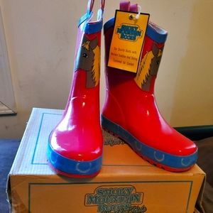 Kids waterproof cowboy boots